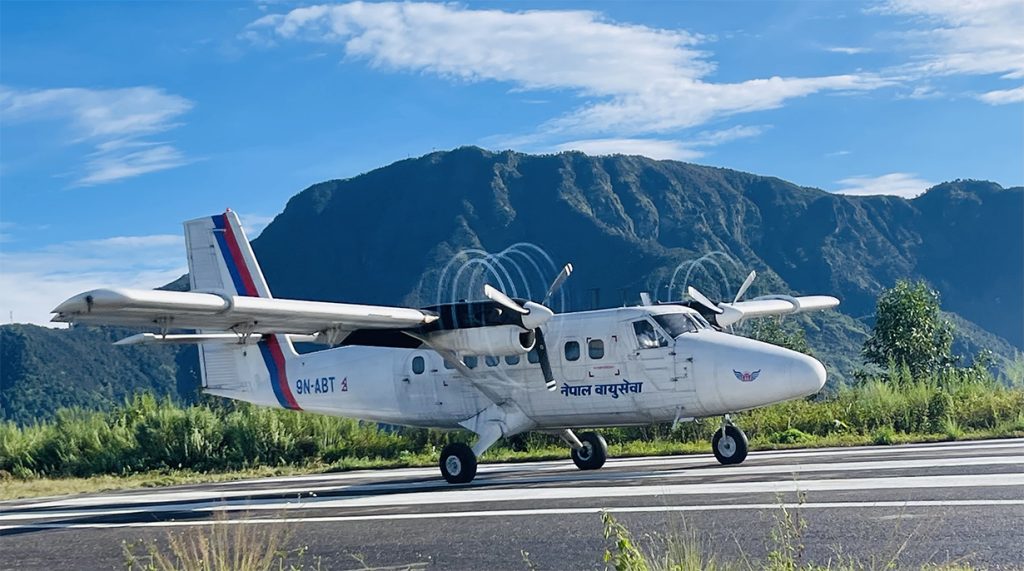 गुल्मीमा सातामा चार पटक हवाई सेवा सञ्चालन
