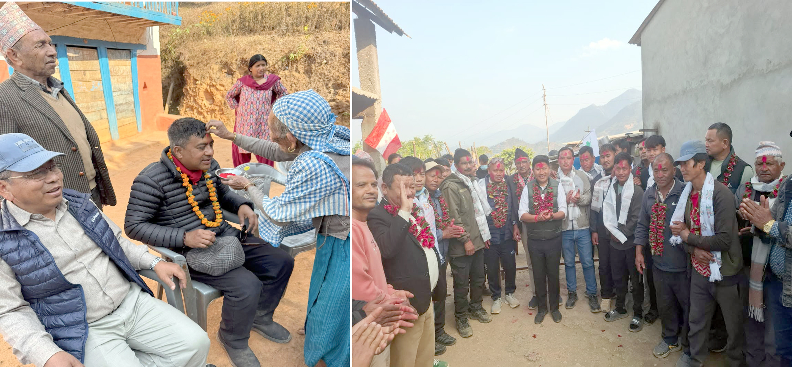 पाल्पामा काँग्रेसका उम्मेदवारलाई जेष्ठ नागरिकको आशीर्वाद, युवाको साथ  