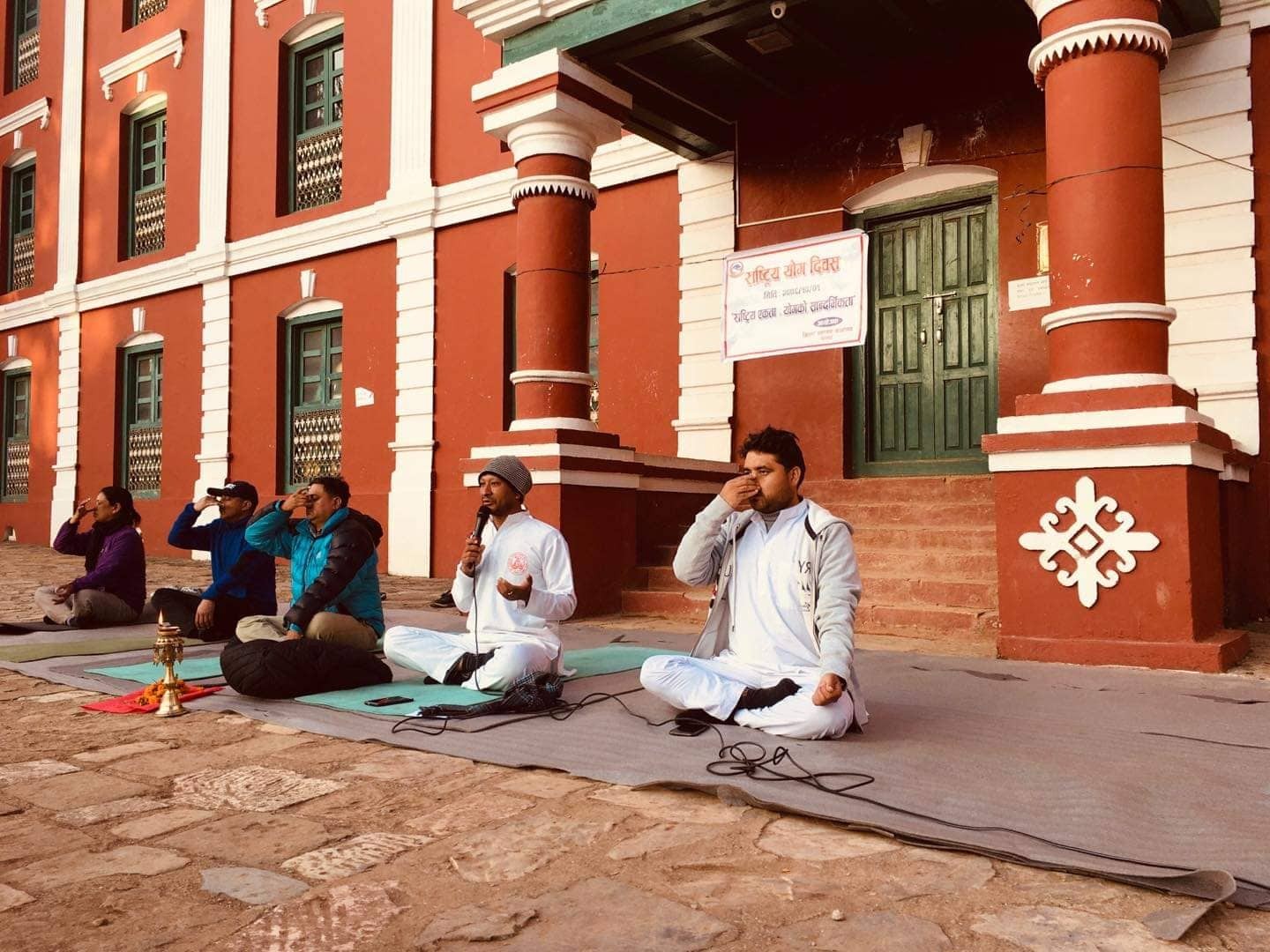 पाल्पामा पनि मनाईयो राष्ट्रिय योग दिवस
