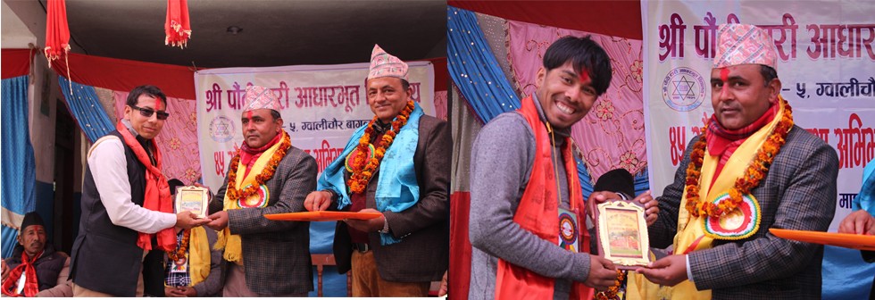 गुल्मीका पत्रकार खत्री र नेपाली सम्मानित