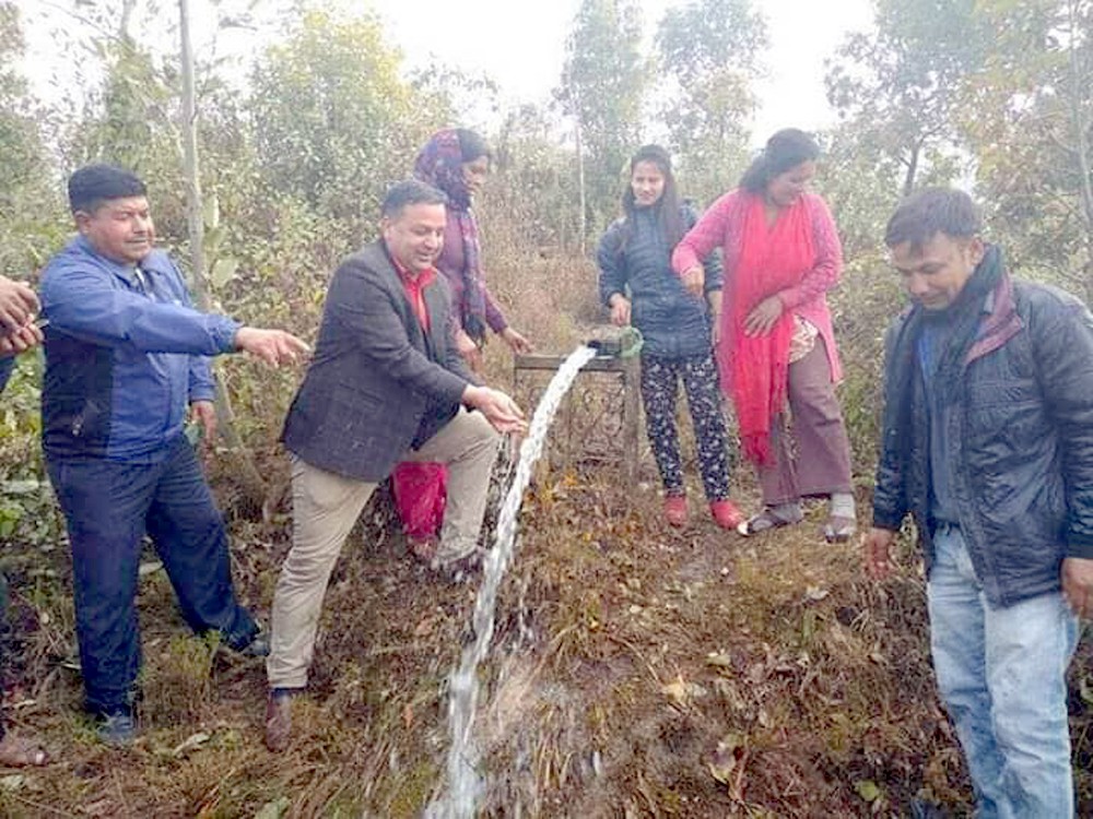 गुल्मीमा वृहत लिफ्टिङ्ग खानेपानीको सफल परीक्षण