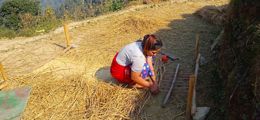 हराउँदै गयो गुन्द्री बुन्ने चलन