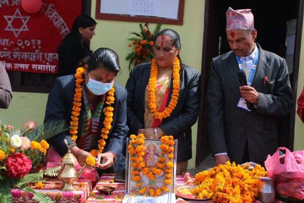 बुद्धि विकास प्रावि माथागढीले मनायो ६८ औं वार्षिकोत्सव
