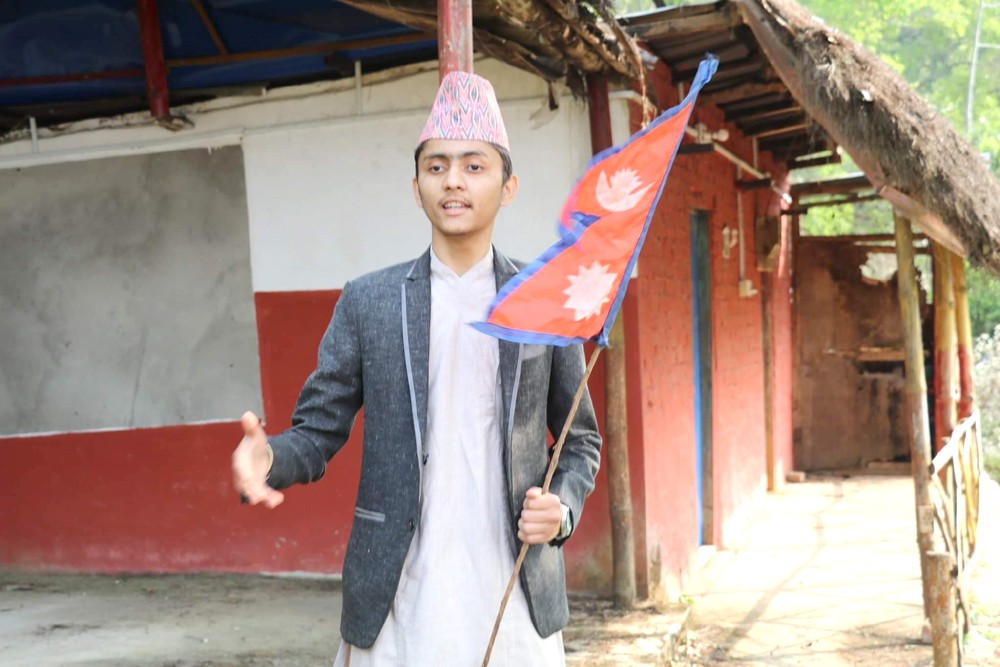 बस्यालको सानै उमेरमा राष्ट्र र समाजप्रतिको मोह