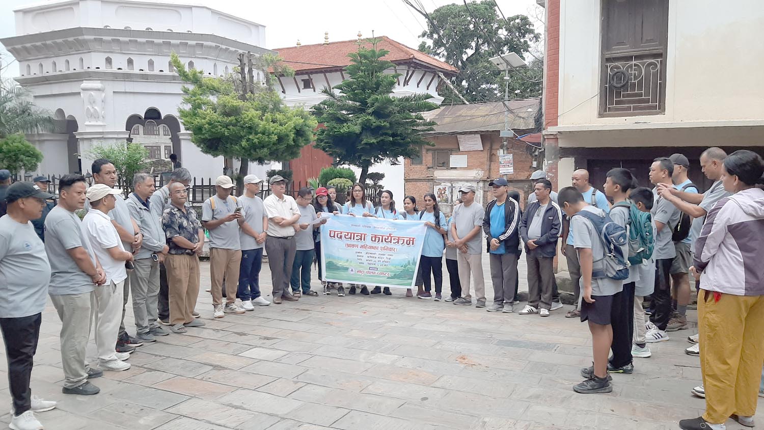 पाल्पामा सेनकालीन पर्यटकीयस्थलको प्रचारमा पदयात्रा