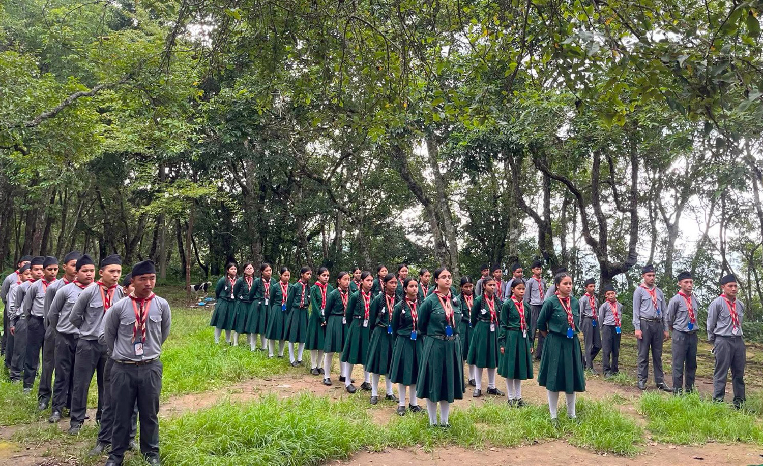पाइला श्रीनगरतिर, सिकाइ जीवनतिर