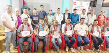 लोकतान्त्रिक निर्माण व्यवसायी संघ पाल्पाको अध्यक्षमा केसी