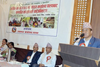 पाल्पामा स्वास्थ्य कार्यालयको प्रगति ८२ प्रतिशत