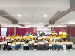 पाल्पामा दुई वर्षे इङ्लिश एक्सेस कार्यक्रमका ३८ विद्यार्थी दीक्षित