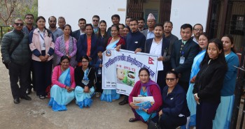 पाल्पामा आजदेखि बालबालिकालाई ‘स्वर्णबिन्दु प्राशन’ गराइँदै 