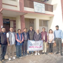 पाल्पा आँखा अस्पतालको अर्धवार्षिक समीक्षा गोष्ठी