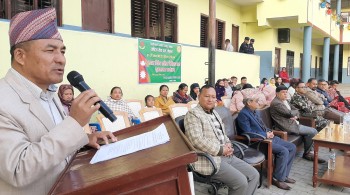 बेथलमा एनसीसी जुनियर डिभिजनको विशेष तालिम सकियो