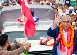 पूर्वप्रधानमन्त्री शेरबहादुर देउवा स्वदेश फिर्ता