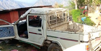  गुल्मीमा जीप दुर्घटनामा दुई जनाको मृत्यु, ११ घाइते