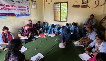 पाल्पा जेसिजद्वारा विद्यालयमा मनोविमर्श 