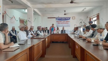 पाल्पामा  स्थानीय सञ्चार माध्यमसँग सहकार्य गर्ने पालिका प्रमुखहरुको प्रतिबद्धता