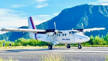  प्रतिकूल मौसमका कारण रेसुङ्गा विमानस्थलमा उडान प्रभावित