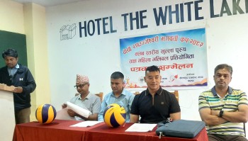 तानसेनमा खुल्ला पुरुष  तथा महिला भलिबल प्रतियोगिता हुँदै