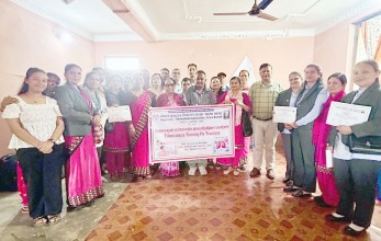 तानसेनका शिक्षकहरुलाई क्षयरोग सम्बन्धी सचेतना