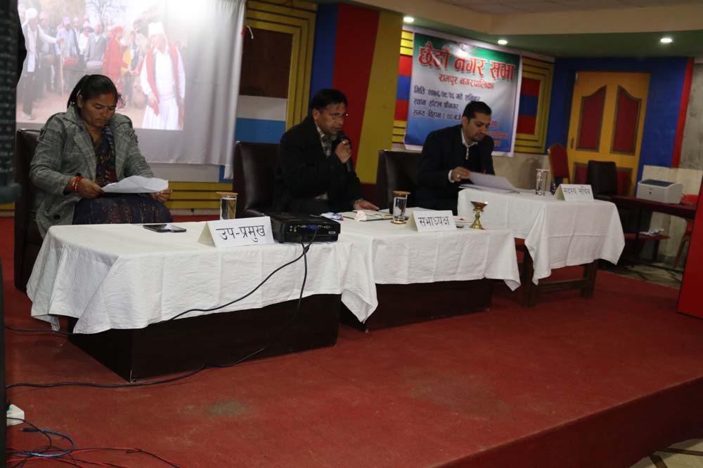 खरको छानो मुक्त कार्यक्रम गौरवको विषयः नगरप्रमुख थापा