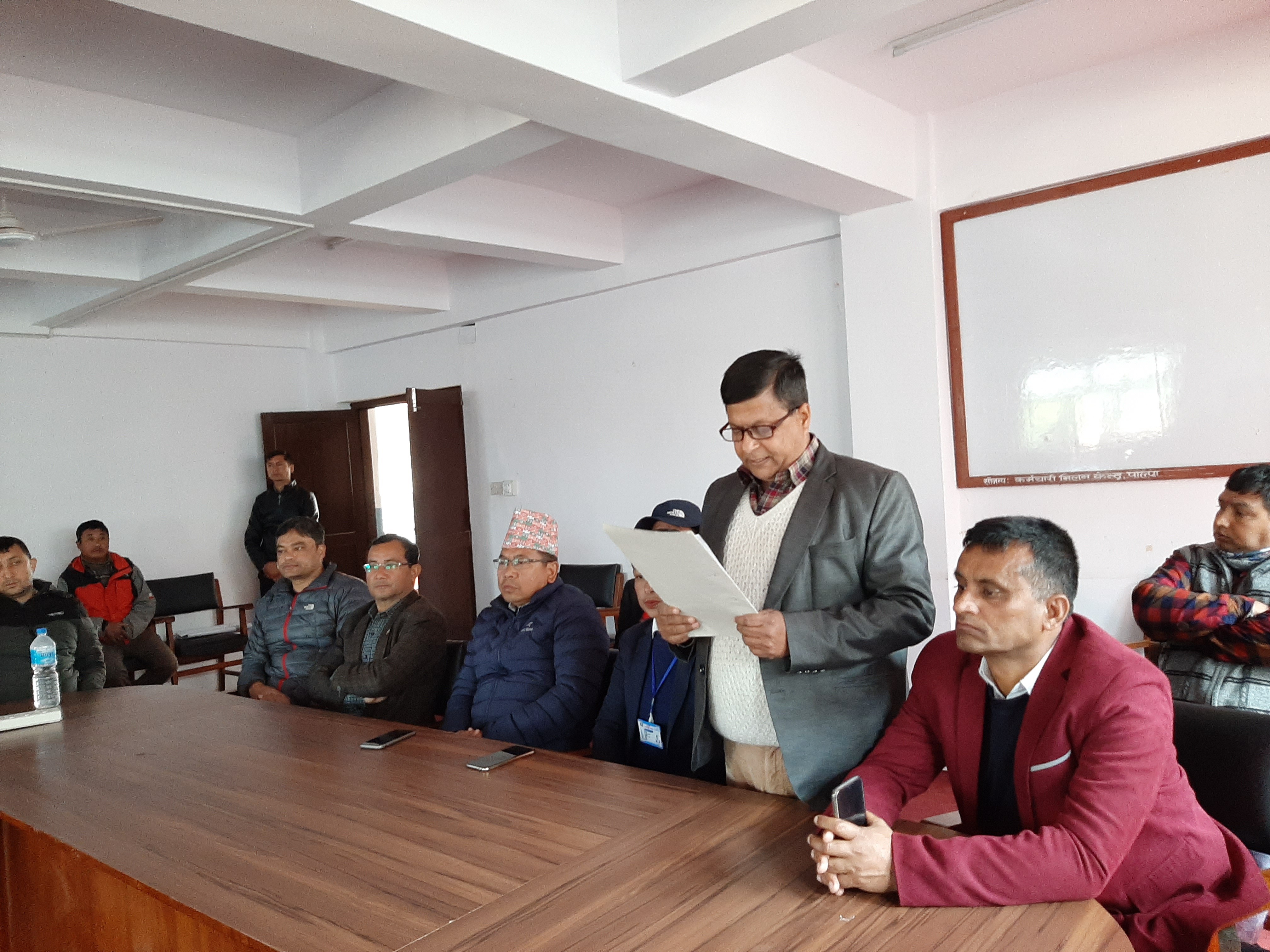 काँग्रेस पाल्पाले पनि पठायो सूचना प्रविधि विधेयकका विरुद्ध प्रधानमन्त्रीलाई पत्र