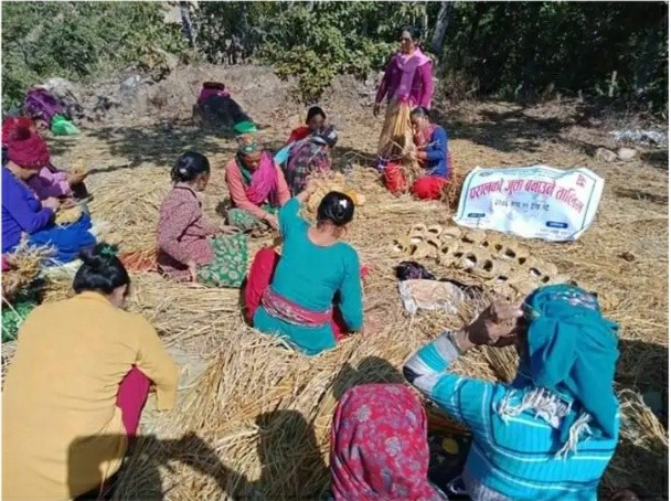 रिब्दीकोटमा एकल महिनालाई आयआर्जनमा प्रोत्साहन