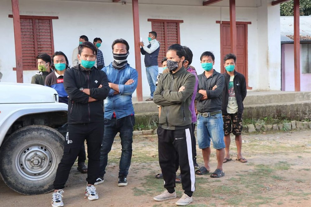 धुर्कोट गाउँपालिकाद्वारा अलपत्र मजदुरको उद्दार