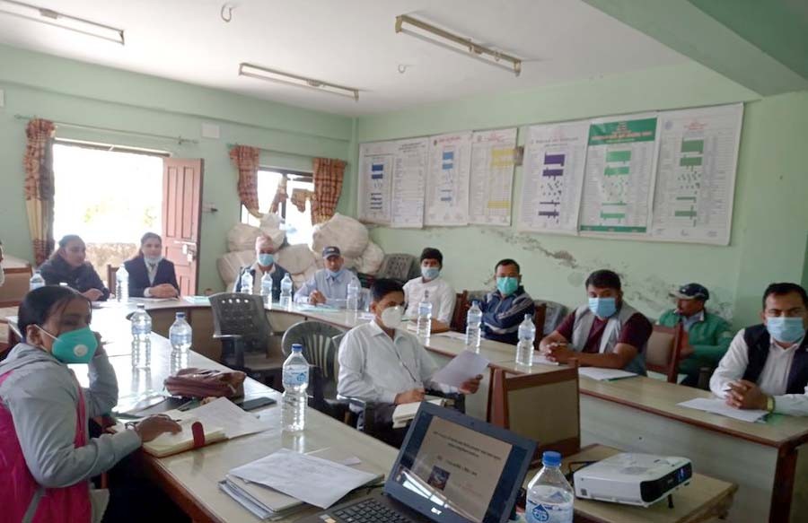 शिक्षा र सामाजिक विकास समितिका संयोजक बिच छलफल