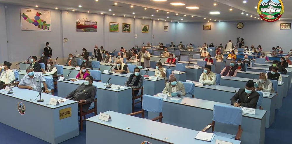 लुम्बिनी प्रदेशको बजेट अधिवेशन :बजेटलाई कोभिड केन्द्रित बनाउन सांसदको सुझाव