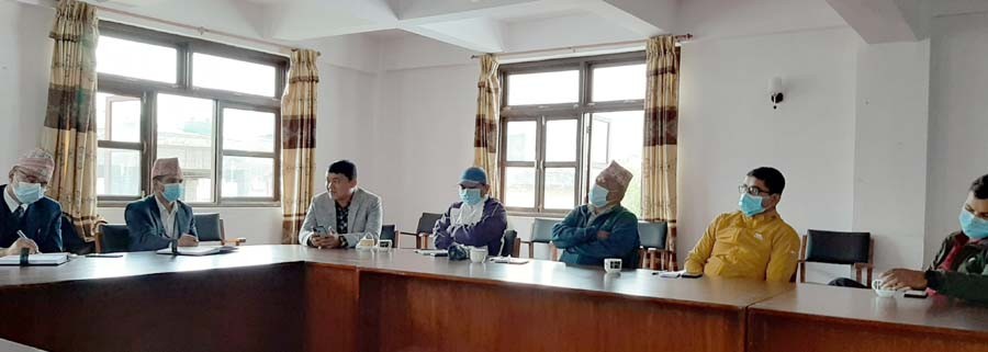 पाल्पाका नयाँ प्रजिअ पन्तद्वारा पत्रकारसँग भेटघाट