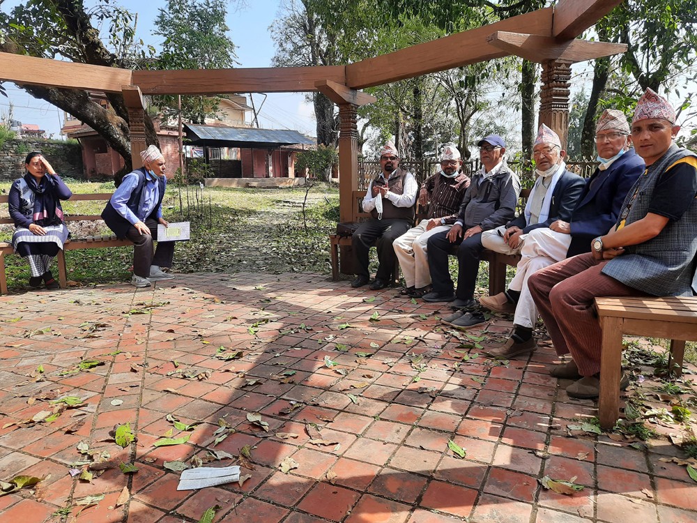 अमरनारायण मन्दिर पुनर्निर्माण प्रति विश्व हिन्दु महासंघको चासो