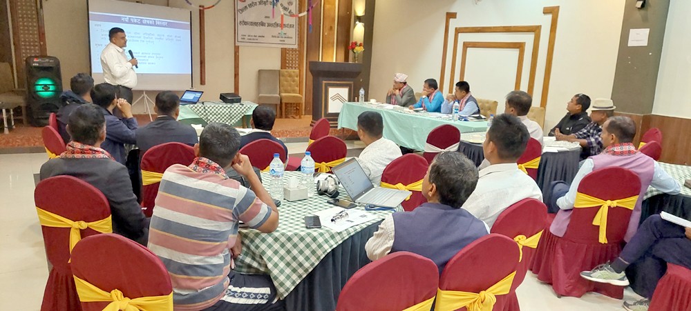 पाल्पामा जडिबुटीजन्य बोटबिरुवा विस्तार गर्न छलफल