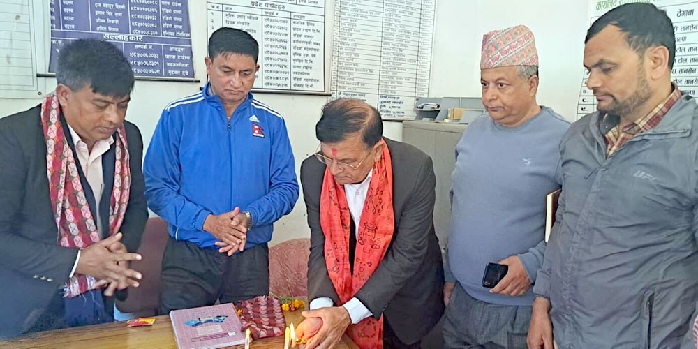 प्रेस युनियन पाल्पाको कार्यालयमा ‘न्यूूज डेस्क’ स्थापना
