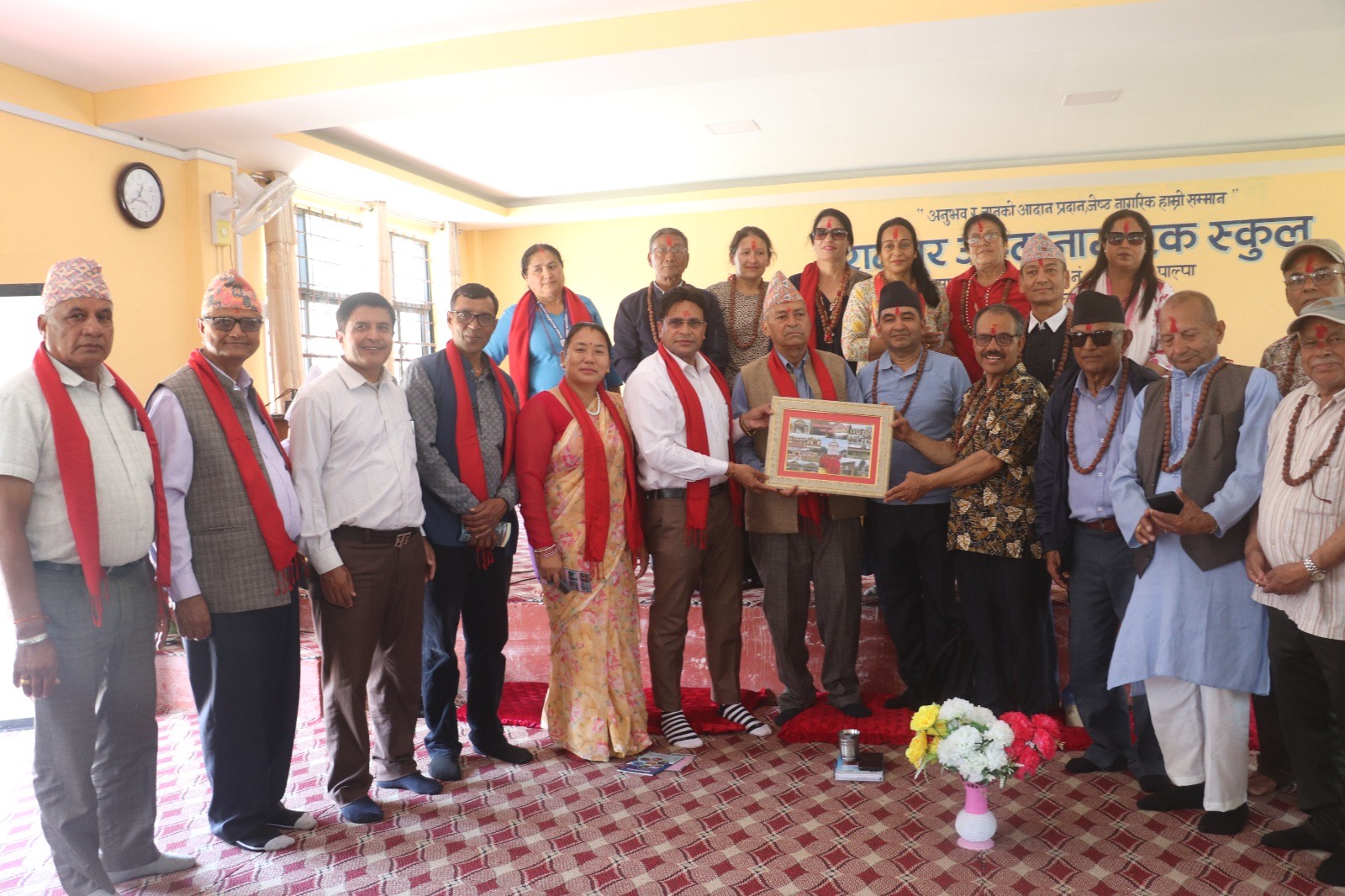 रामपुरमा जेष्ठ नागरिकहरुसँग अन्तरक्रिया