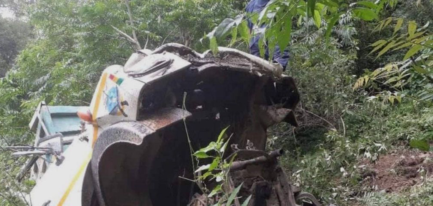 पाल्पामा टिपर दुर्घटना हुँदा चालकको मृत्यु