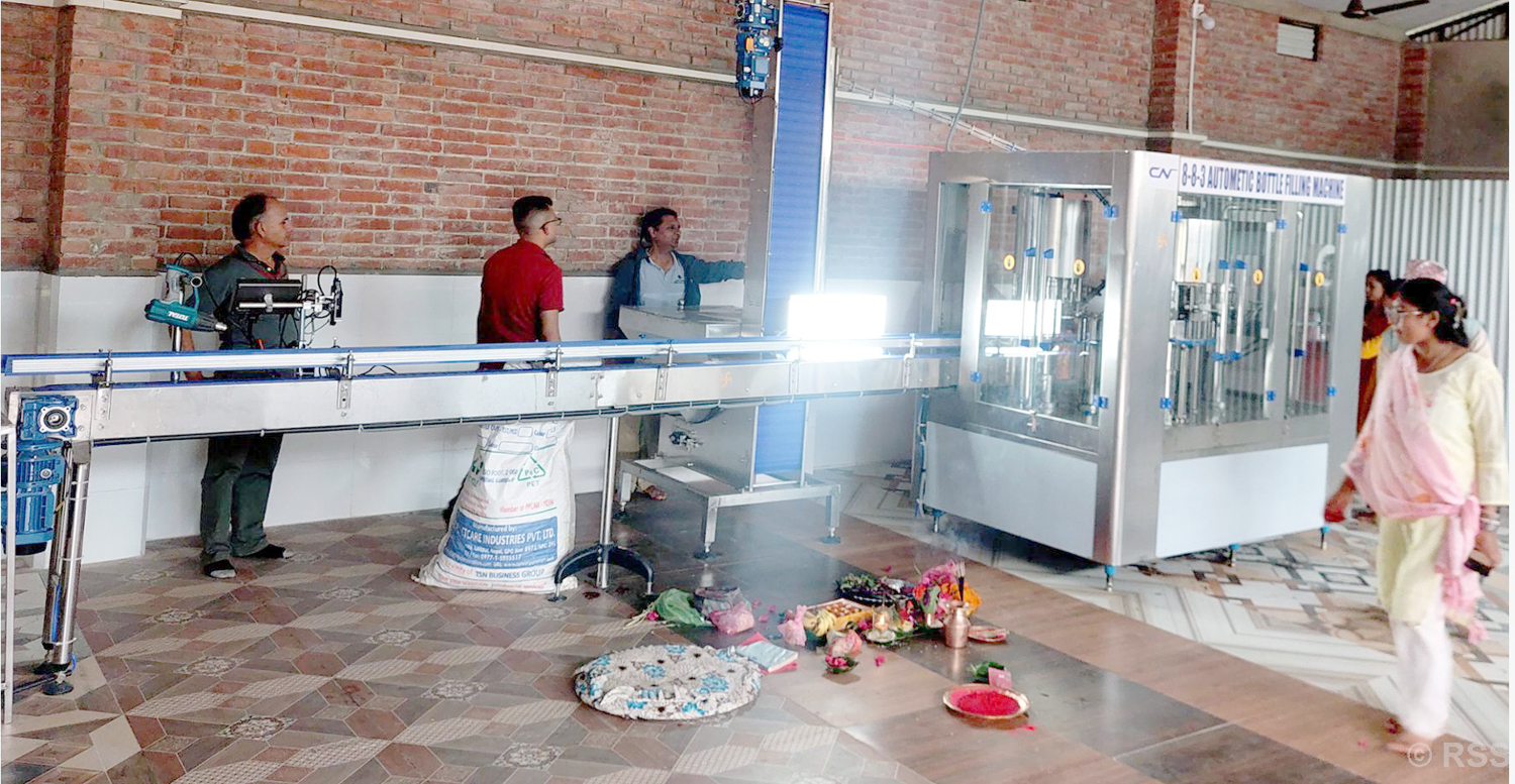 पाल्पामा दुई करोड लगानीमा पानी उद्योग सञ्चालन