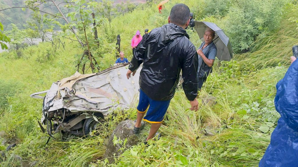 पाँचथर जिप दुर्घटनाः छ जनाको मत्यु,छ जनाको अवस्था गम्भीर