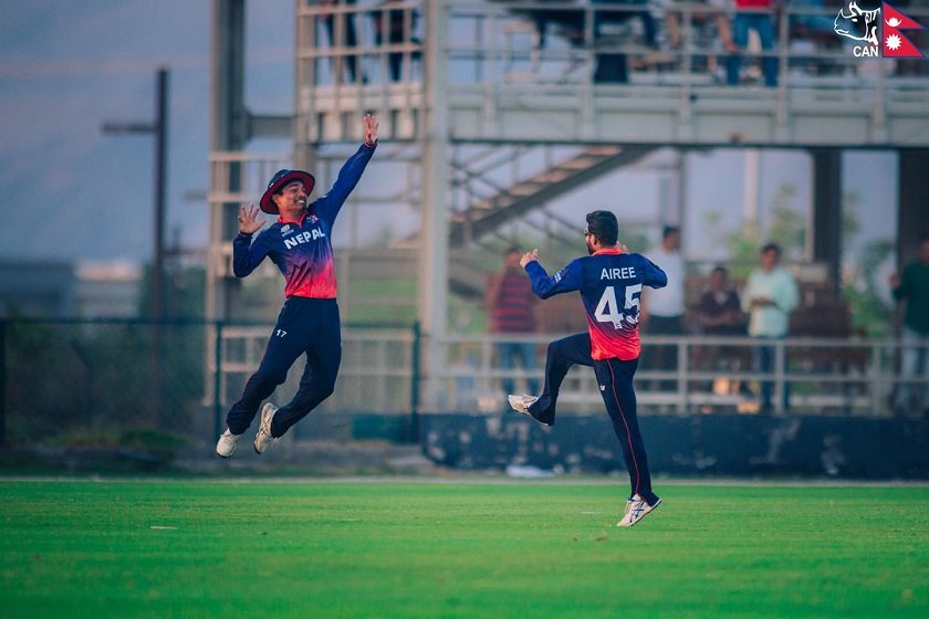 टी–२० विश्वकप छनोटमा नेपालको सनसनीपूर्ण एक रनको जित