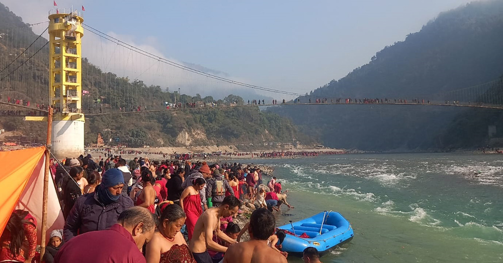 माघे संक्रान्ति : रुरु क्षेत्र धाममा स्नान र मेला भर्नेको भिड