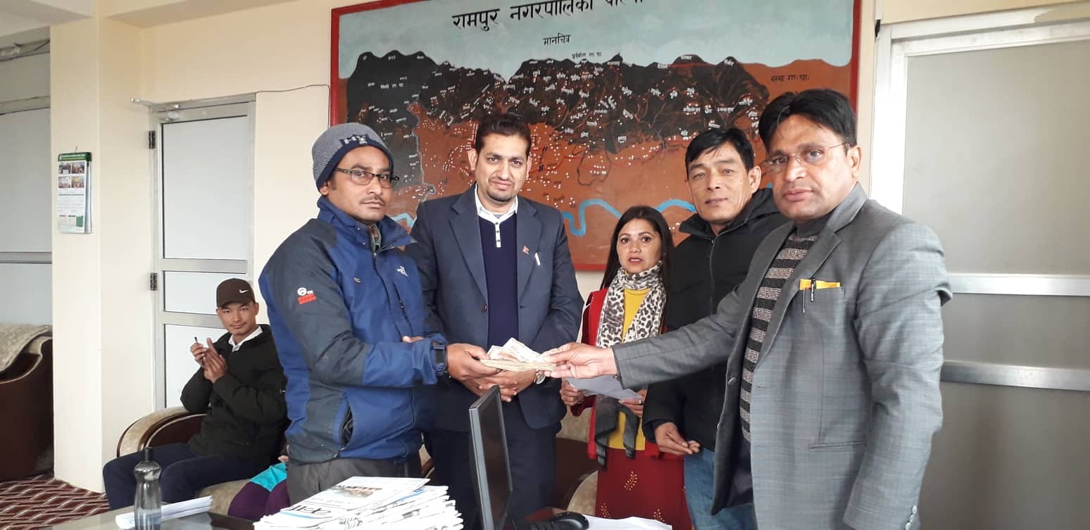 मृगौला पीडितलाई कतारमा रहेका नेपालीको सहयोग