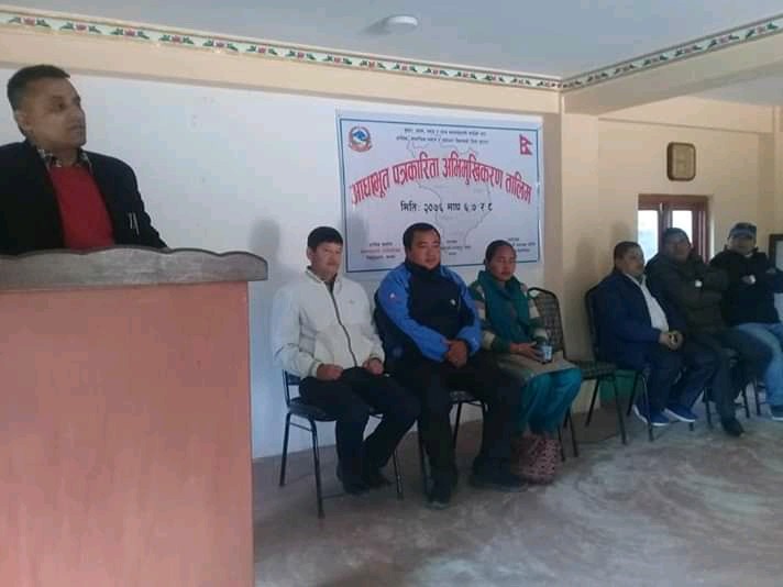 बगनासकालीमा आधारभूत पत्रकारिता तालिम समापन