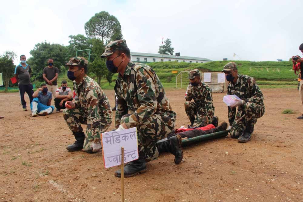 विपद्का बेला गर्नुपर्ने उद्दार र तयारीका विषयमा प्रदर्शनी