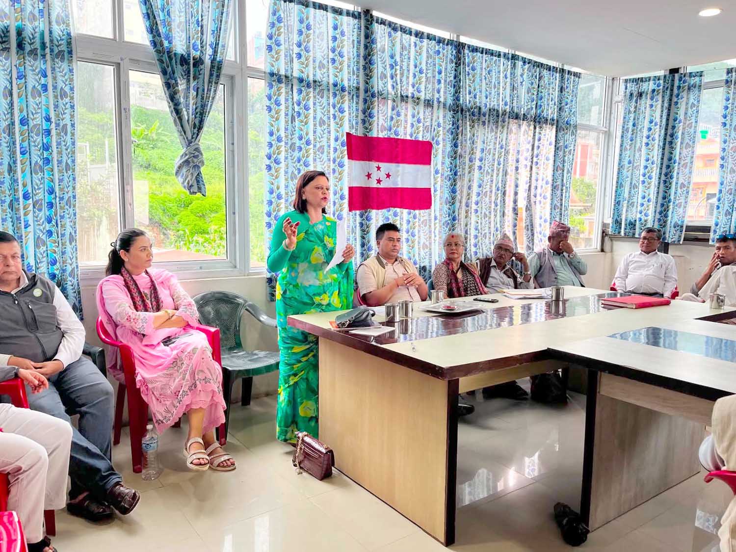 महिला संघ पाल्पाले विपद् जोखिम न्यूनीकरणका लागि अभियान चलाउने