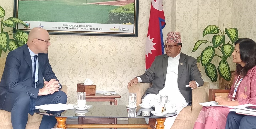 लुम्बिनीलाई खतराको सूचीमा नराख्न पहल