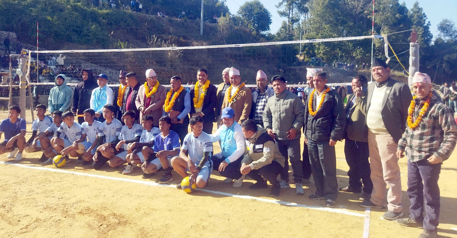 रैनादेवीमा छैटौं पालिकास्तरीय राष्ट्रपति रनिङ शिल्ड सुरु