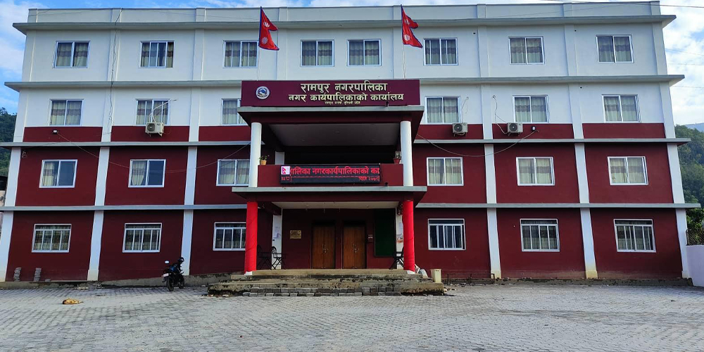 रामपुरमा सुविधासम्पन्न उद्यान बन्दै