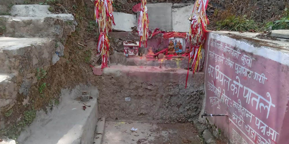 ओझेलमा अनौठो कुवा