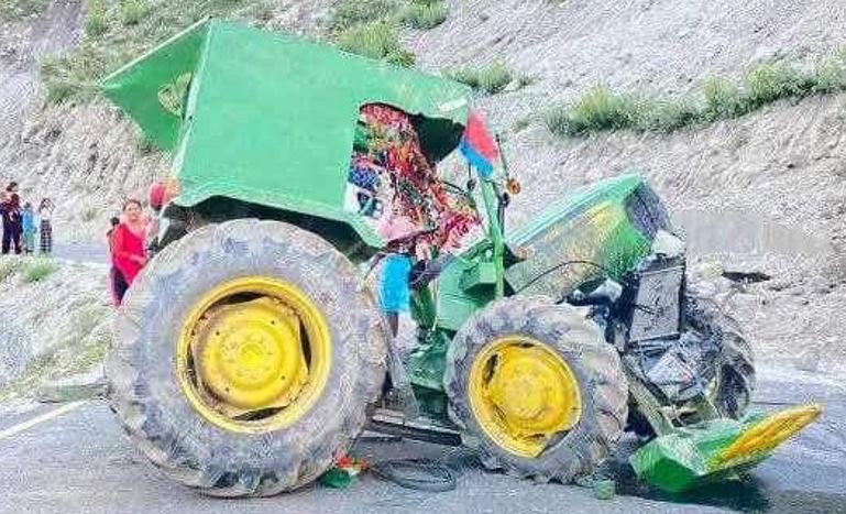 कालीकोटमा ट्र्याक्टर दुर्घटनास् चालकसहित ४ जनाको मृत्यु
