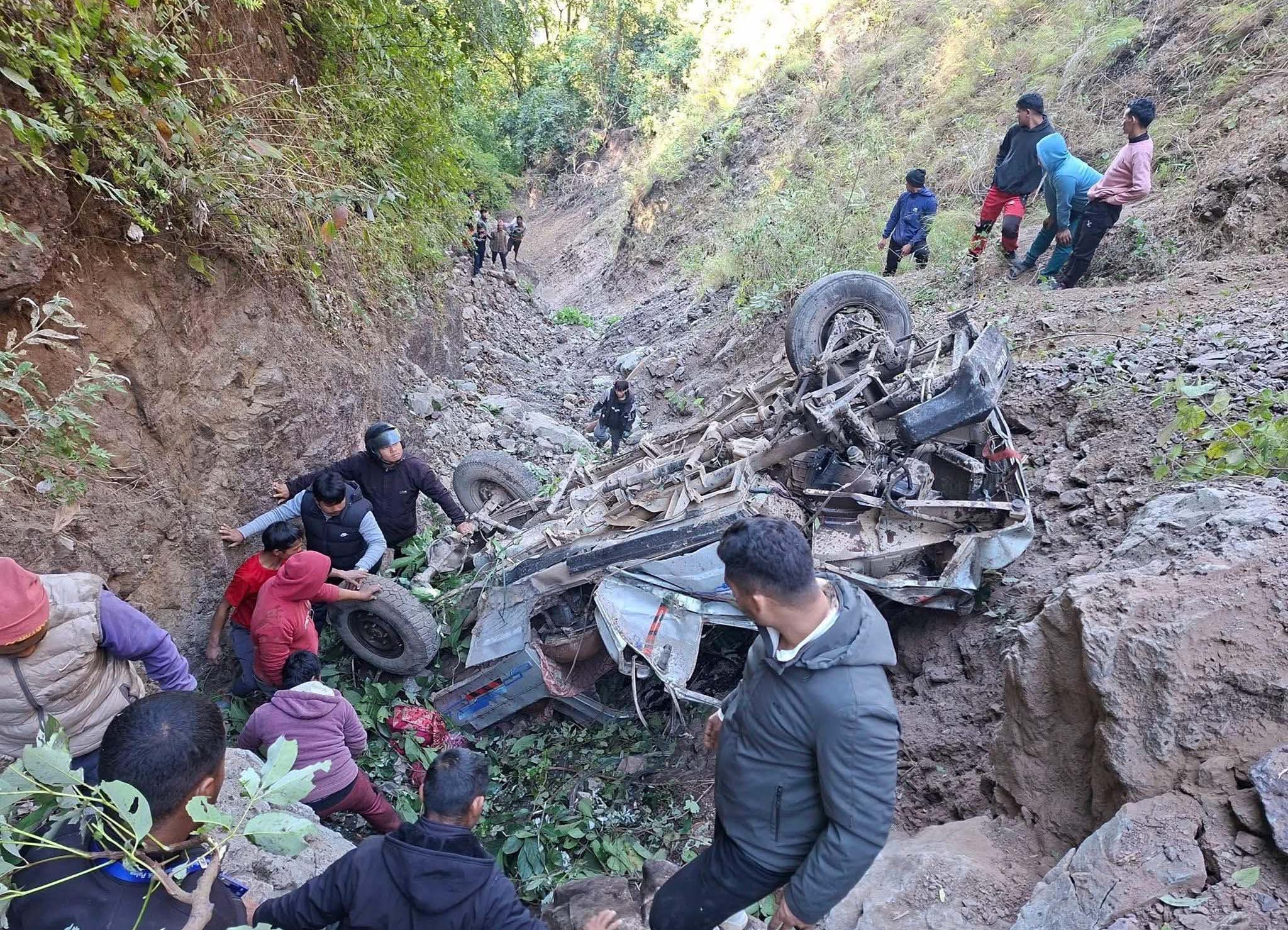 निस्दी जिप दुर्घटना : थप एकको मृत्यु, मृतकको सङ्ख्या चार पुग्यो