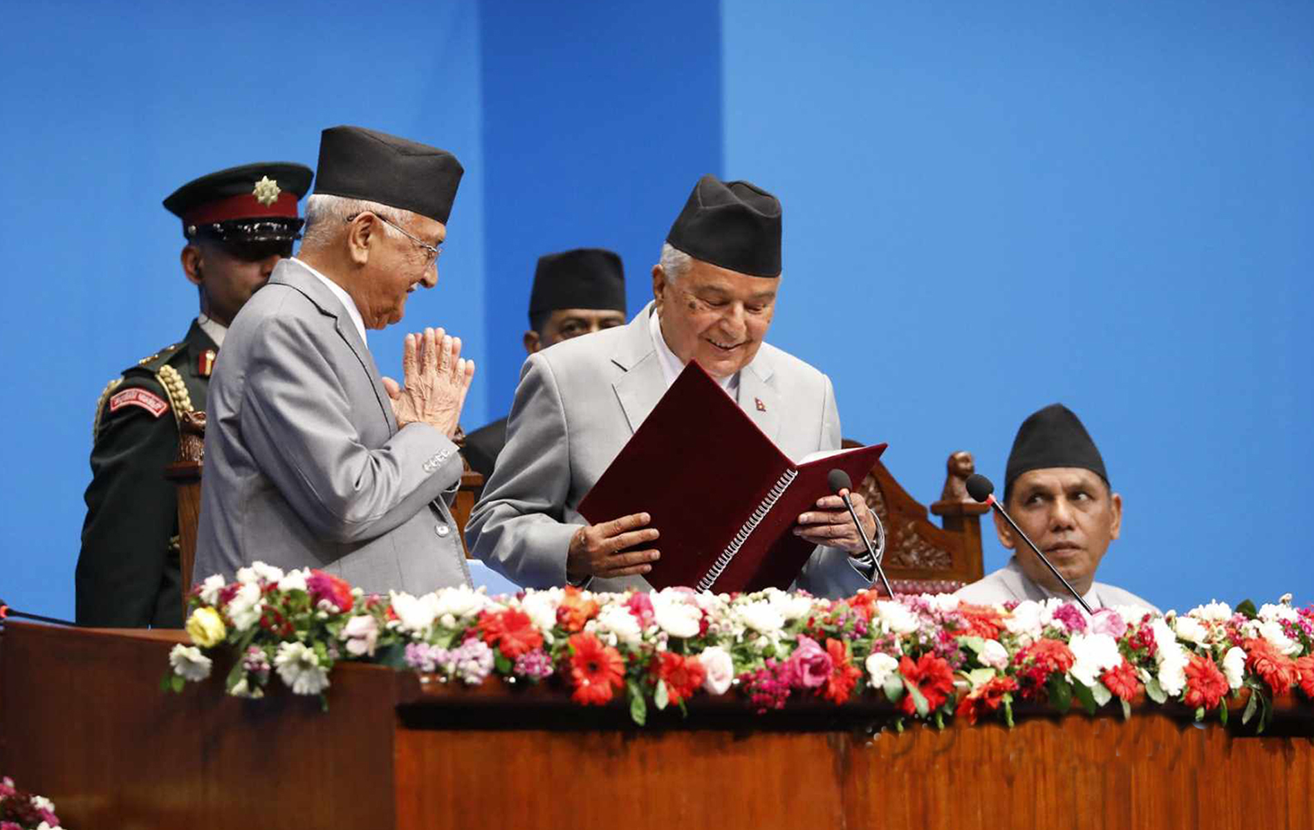 राष्ट्रपतिद्वारा नीति तथा कार्यक्रम प्रस्तुत